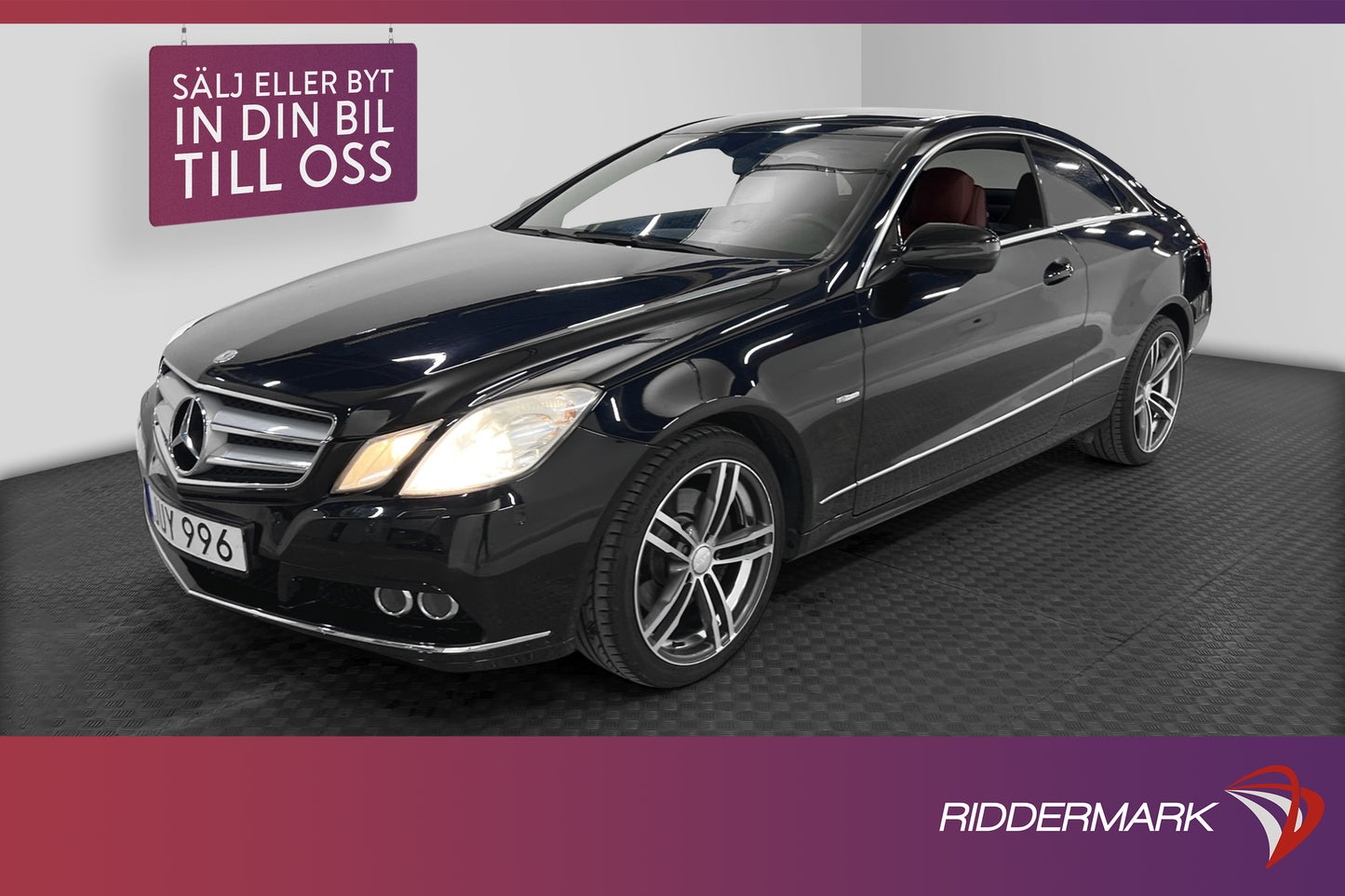 Mercedes-Benz E 350 Coupé 292hk Skinn Kamera Navi Sensorer