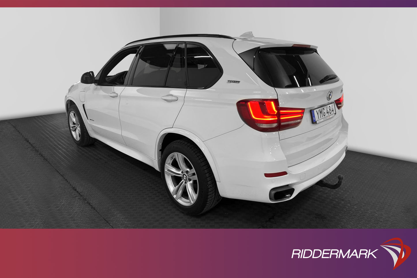 BMW X5 xDrive40e M Sport Kamera H/K Drag Skinn Navigation