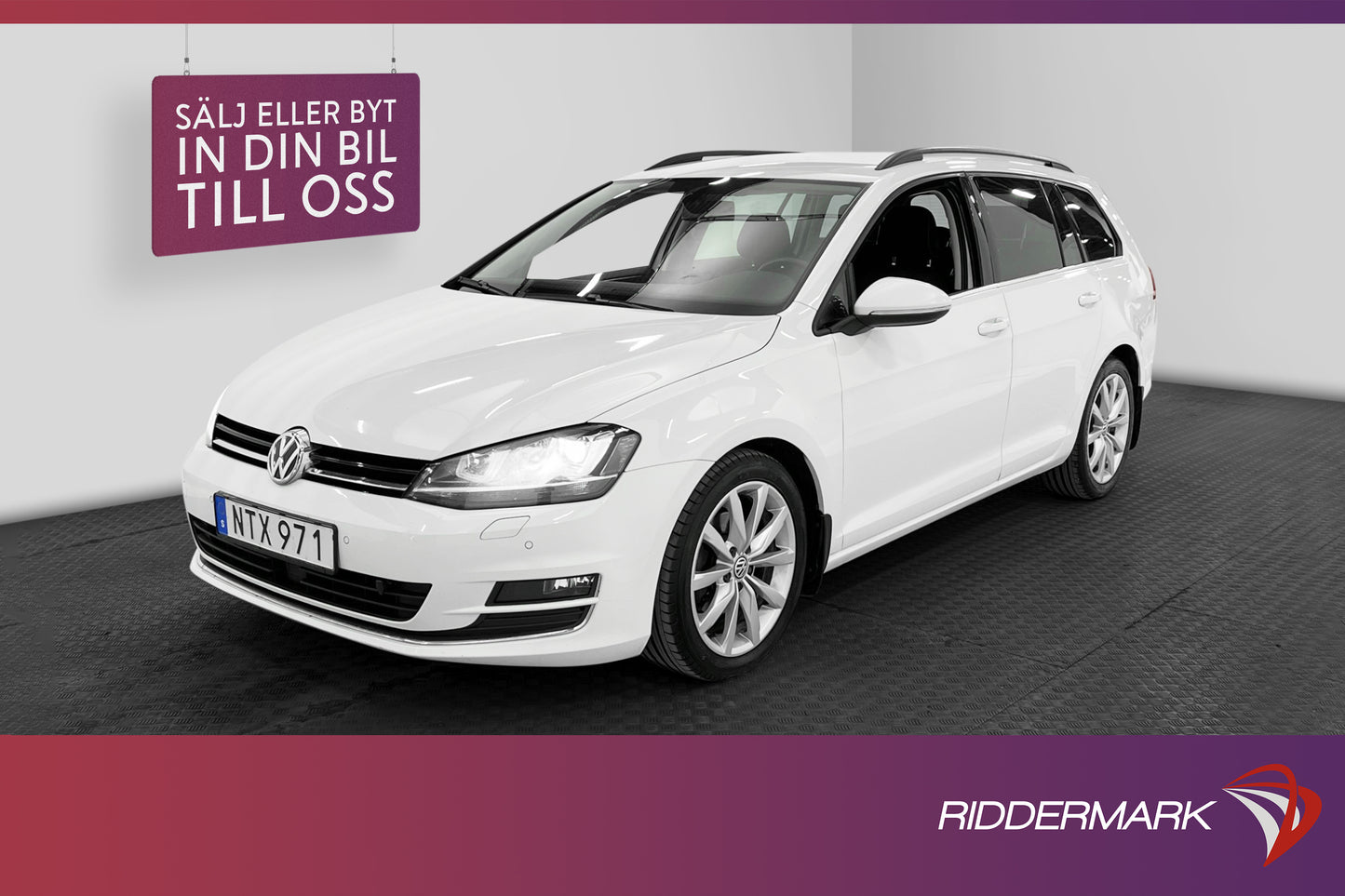 Volkswagen Golf Sportscombi 2.0 TDI 4M 150hk Plus B-kam Drag