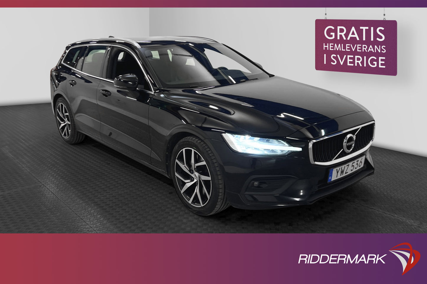 Volvo V60 T5 250hk Pro VOC Värmare Lounge  Kamera Skinn Drag