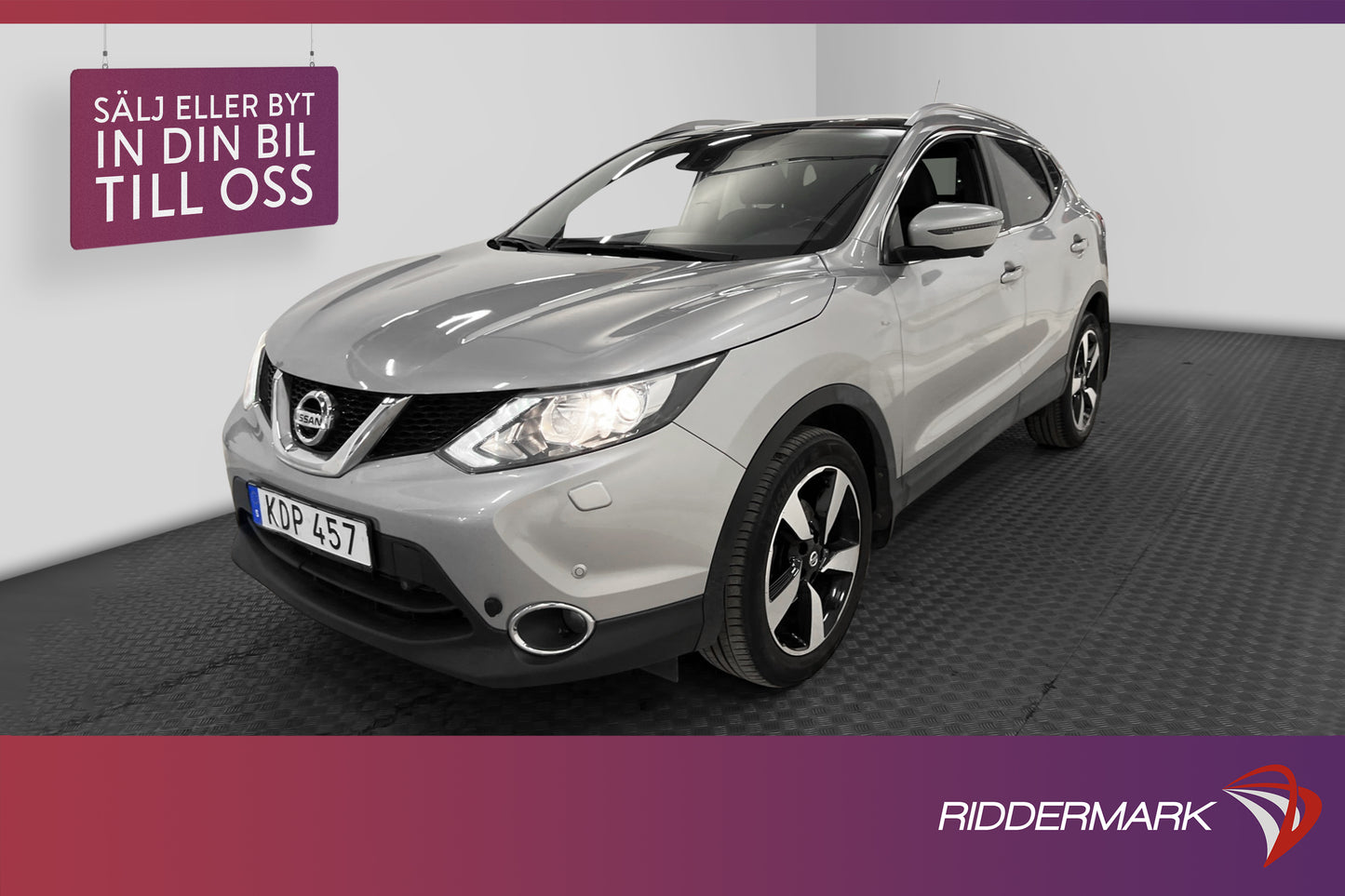 Nissan Qashqai 1.2 DIG-T 115hk N-Vision Pano Navi 360