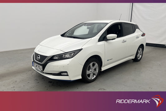 Nissan Leaf e+ 62 kWh 217hk Tekna 360° Navi Skinn MOMS