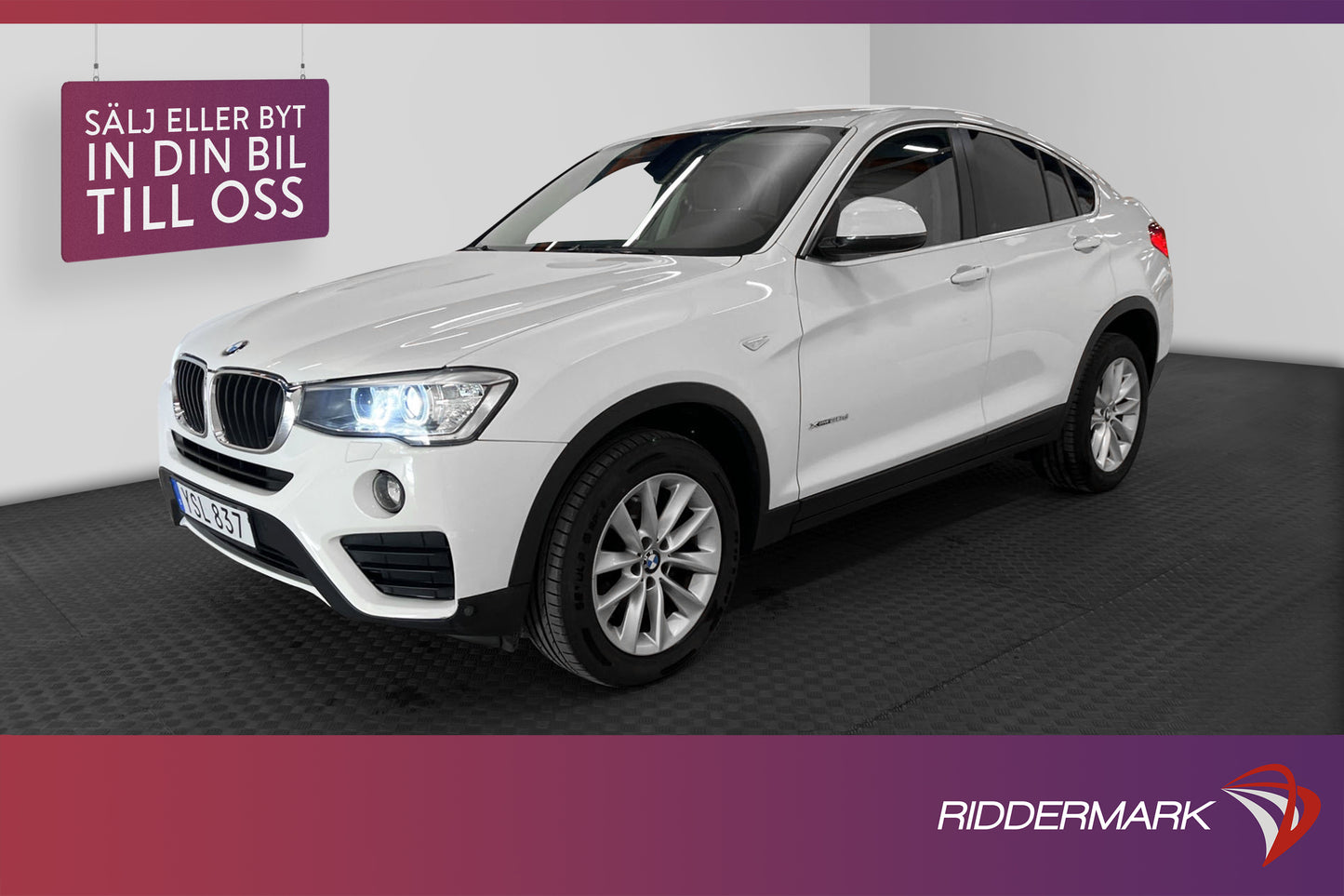 BMW X4 xDrive20d 190hk Navigation Skinn PDC Drag