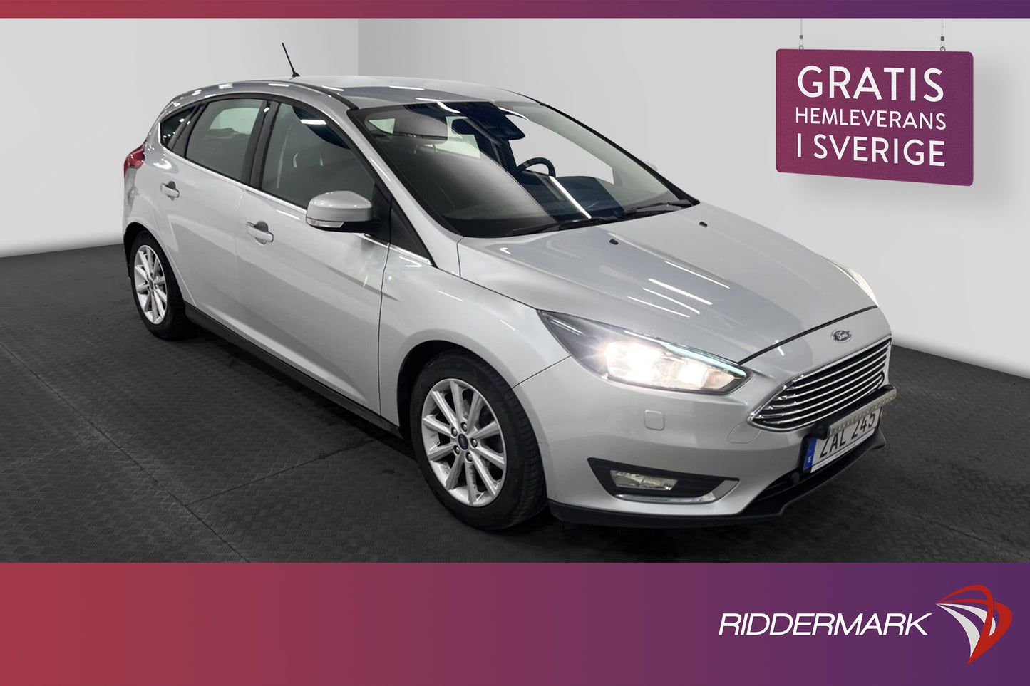 Ford Focus 1.0 EcoBoost 100hk CarPlay Rattvärme P-sensorer