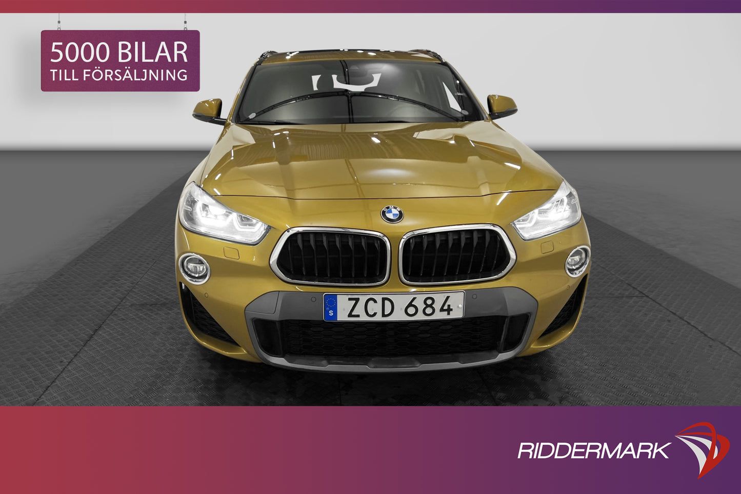 BMW X2 xDrive20d 190hk M-Sport B-Kamera HuD Navi T-Lucka