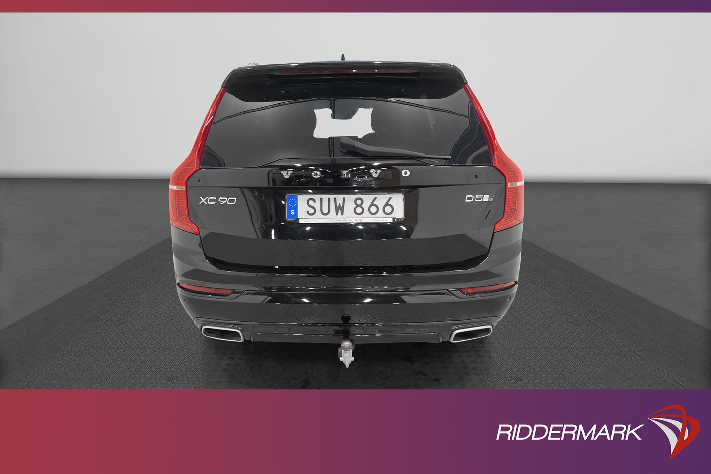 Volvo XC90 D5 235hk AWD R-Design Pano 7-Sits D-Värm VOC HUD