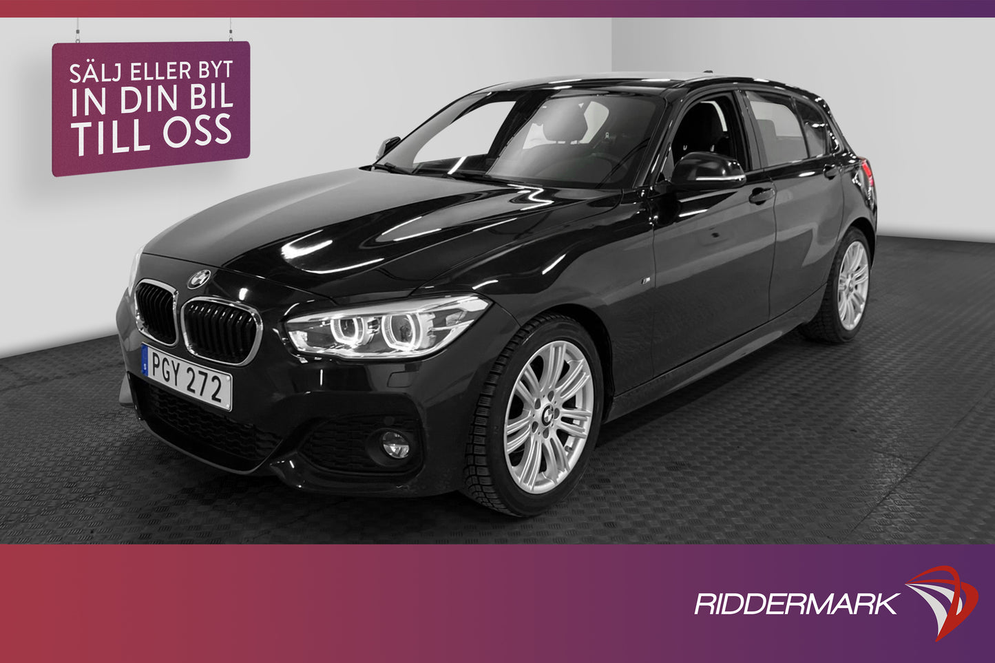 BMW 118i 136hk M Sport Alcantara P-sensorer Nyservad