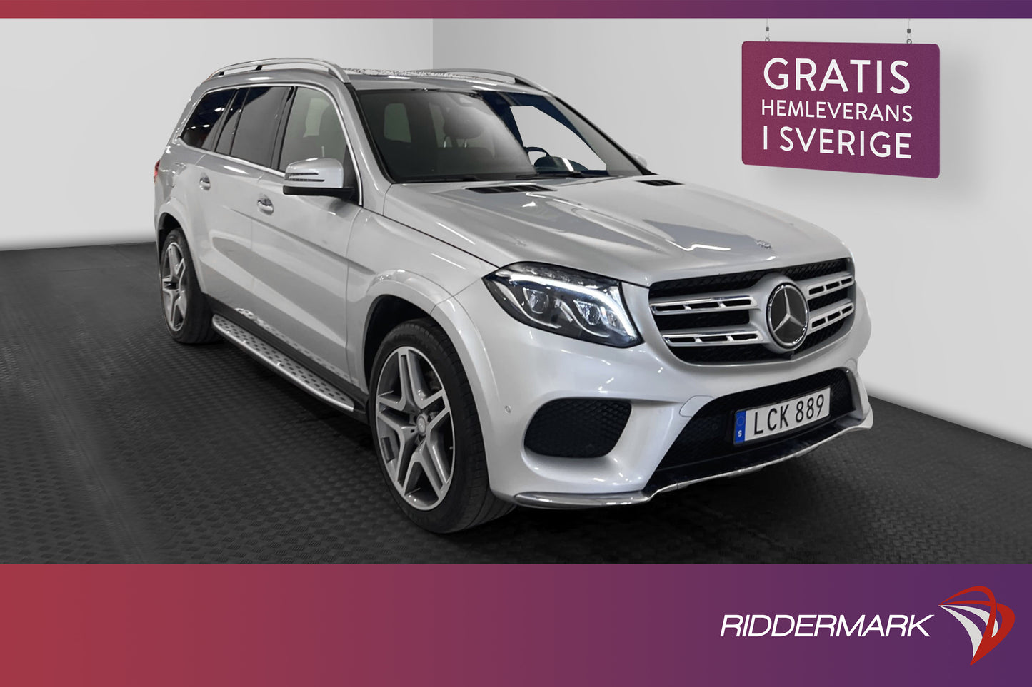 Mercedes-Benz GLS 350 4M  AMG 7-Sits D-värm H/K 360° T-lucka