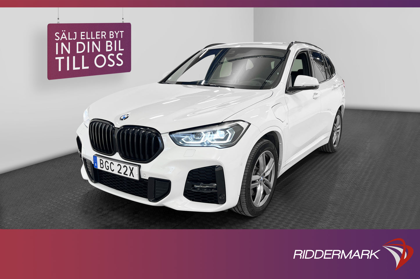 BMW X1 xDrive25e 220hk M Sport Kamera Pano Navi Drag