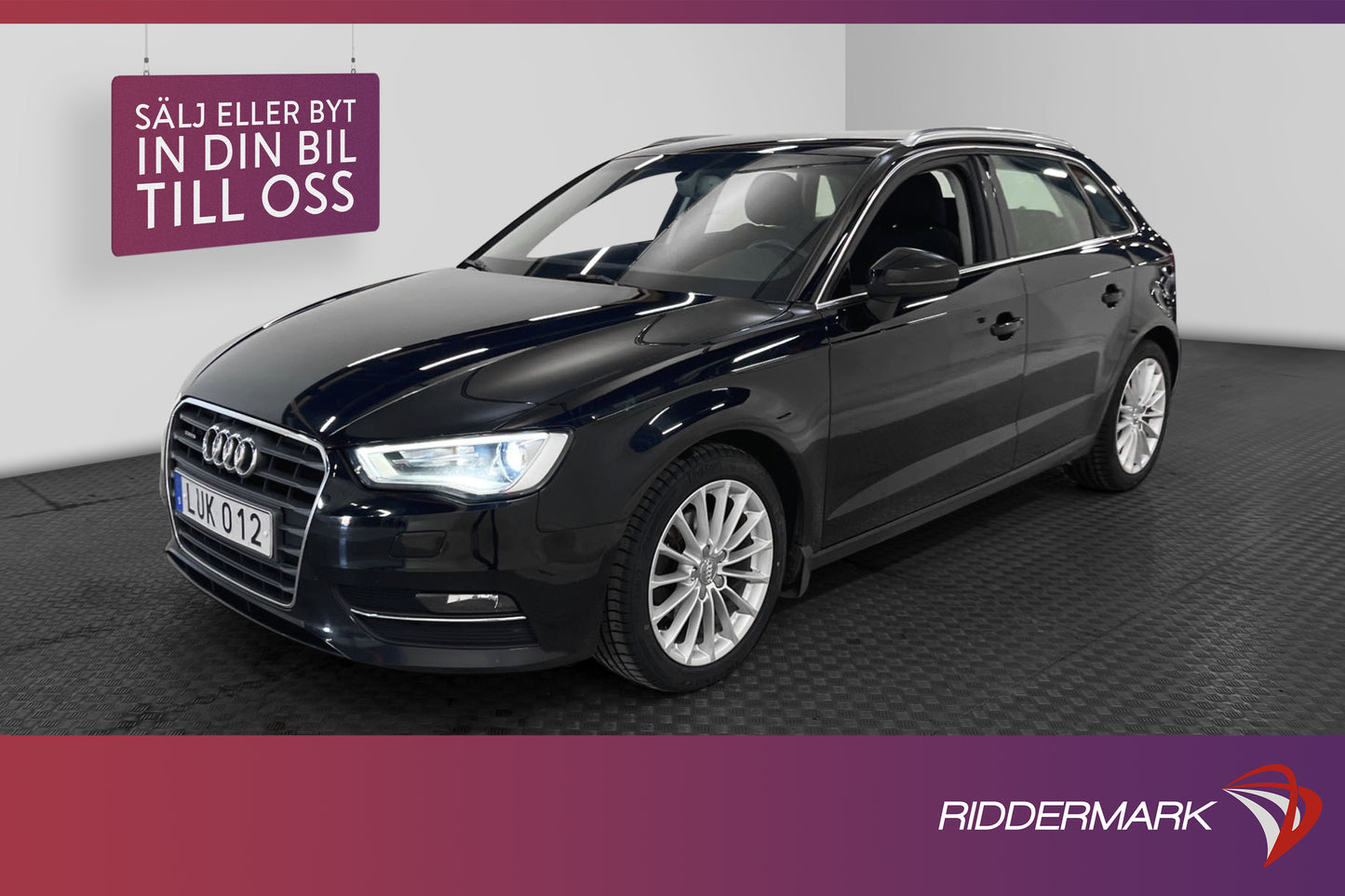 Audi A3 Sportback 2.0 TDI Quattro 150hk D-Värmare PDC Drag