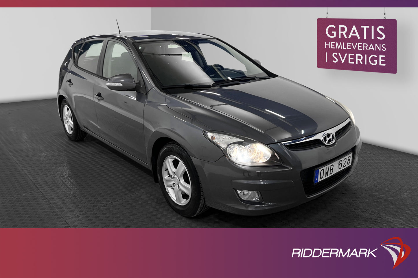 Hyundai i30 5-dörrar 1.6 CRDi 116hk Välserv 2-Bruk 0.45L/Mil