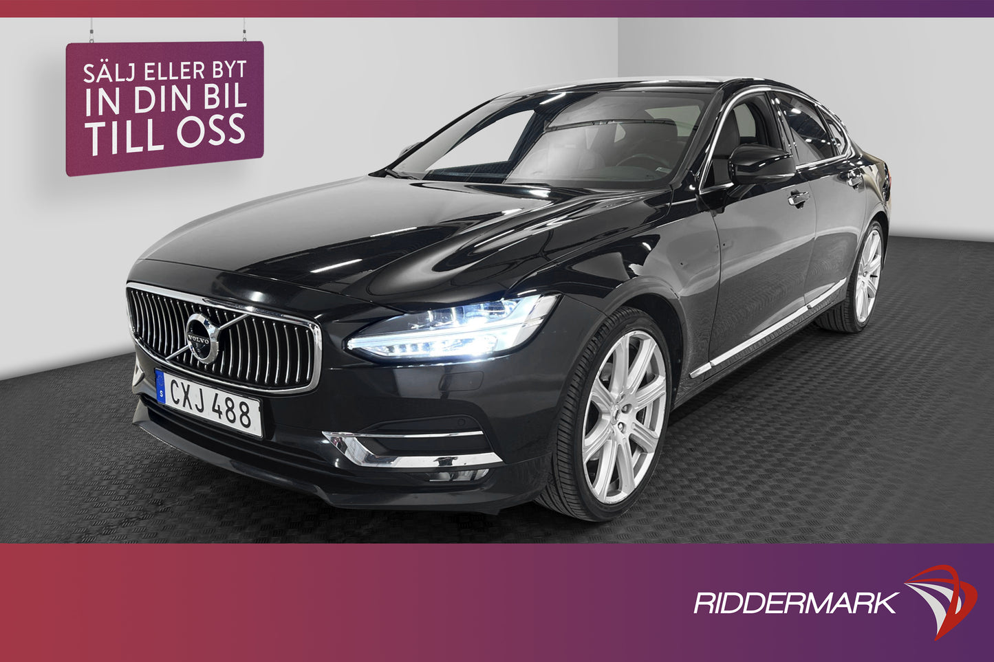 Volvo S90 T5 254hk Inscription VOC HUD 360° BLIS Kamera Navi