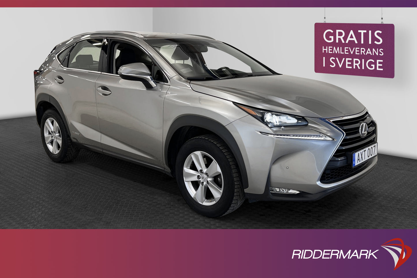 Lexus NX 300h AWD 197hk Hybrid Skinn Bkamera Drag Keyless