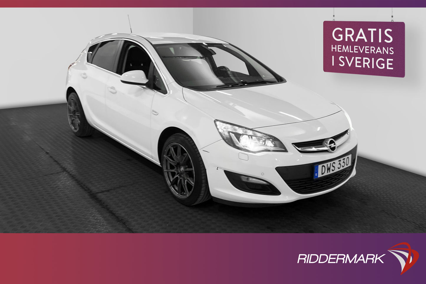 Opel Astra 1.4 Turbo 140hk Rattvärme PDC Nyservad 0,47L/Mil