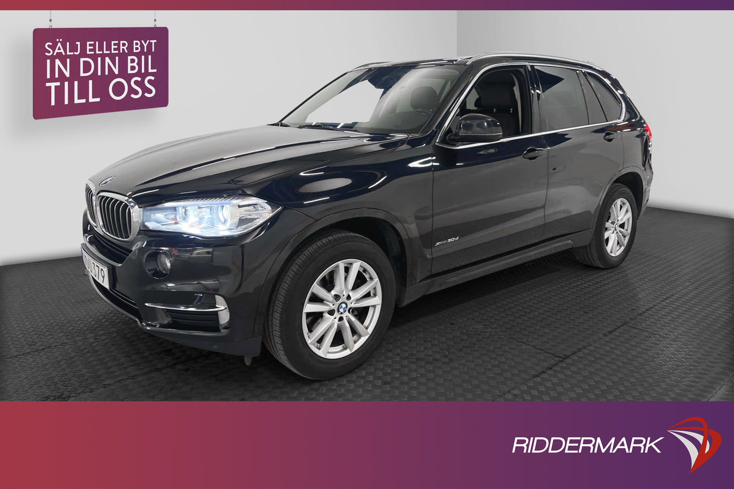 BMW X5 xDrive30d 258hk H/K Skinn Navigation Dragkrok