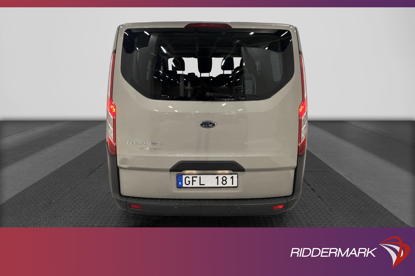 Ford Tourneo Custom Lång 125hk Handikappanpassad Värmare