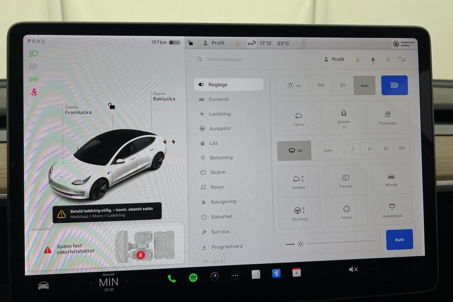 Tesla Model 3 Standard Range Plus En-brukare AP Sv.Såld MOMS