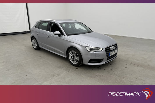 Audi A3 Sportback 1.6 TDI 110hk Ambition Välservad 0,38l/mil