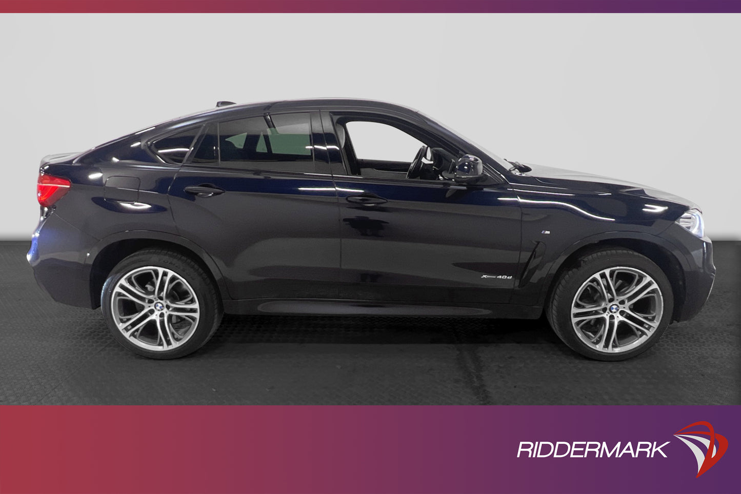 BMW X6 40d xDrive 313hk  M Sport H&K Navi D-värm Taklucka