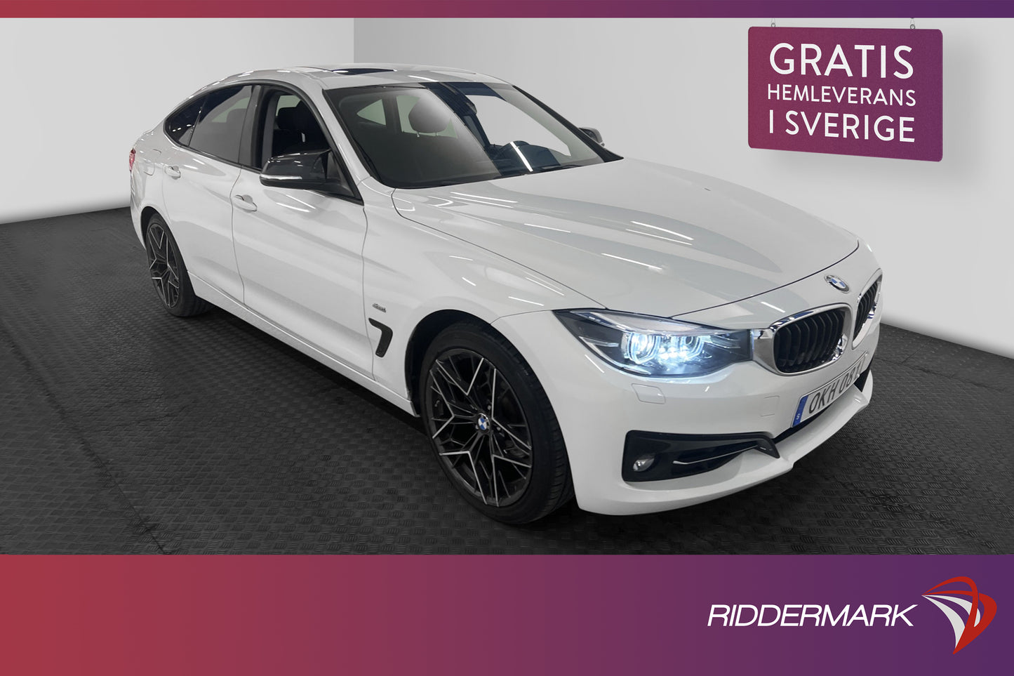 BMW 320d xDrive GT 190hk Sport line Pano H/K Drag 0.5L/mil