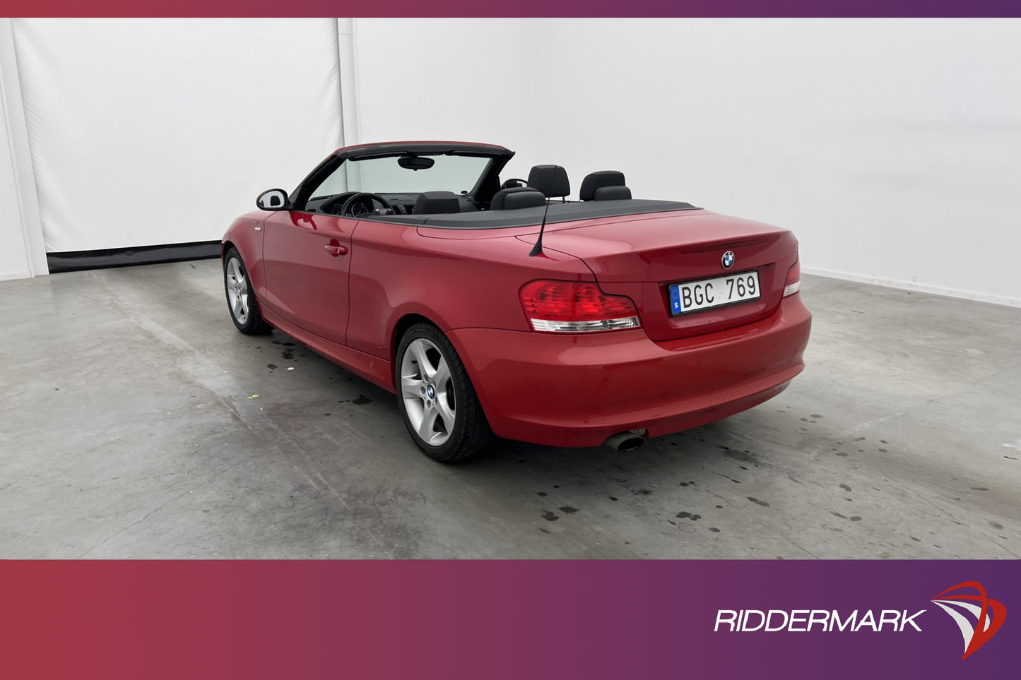 BMW 120i Cabriolet Advantage Sensorer Halvskinn Välservad