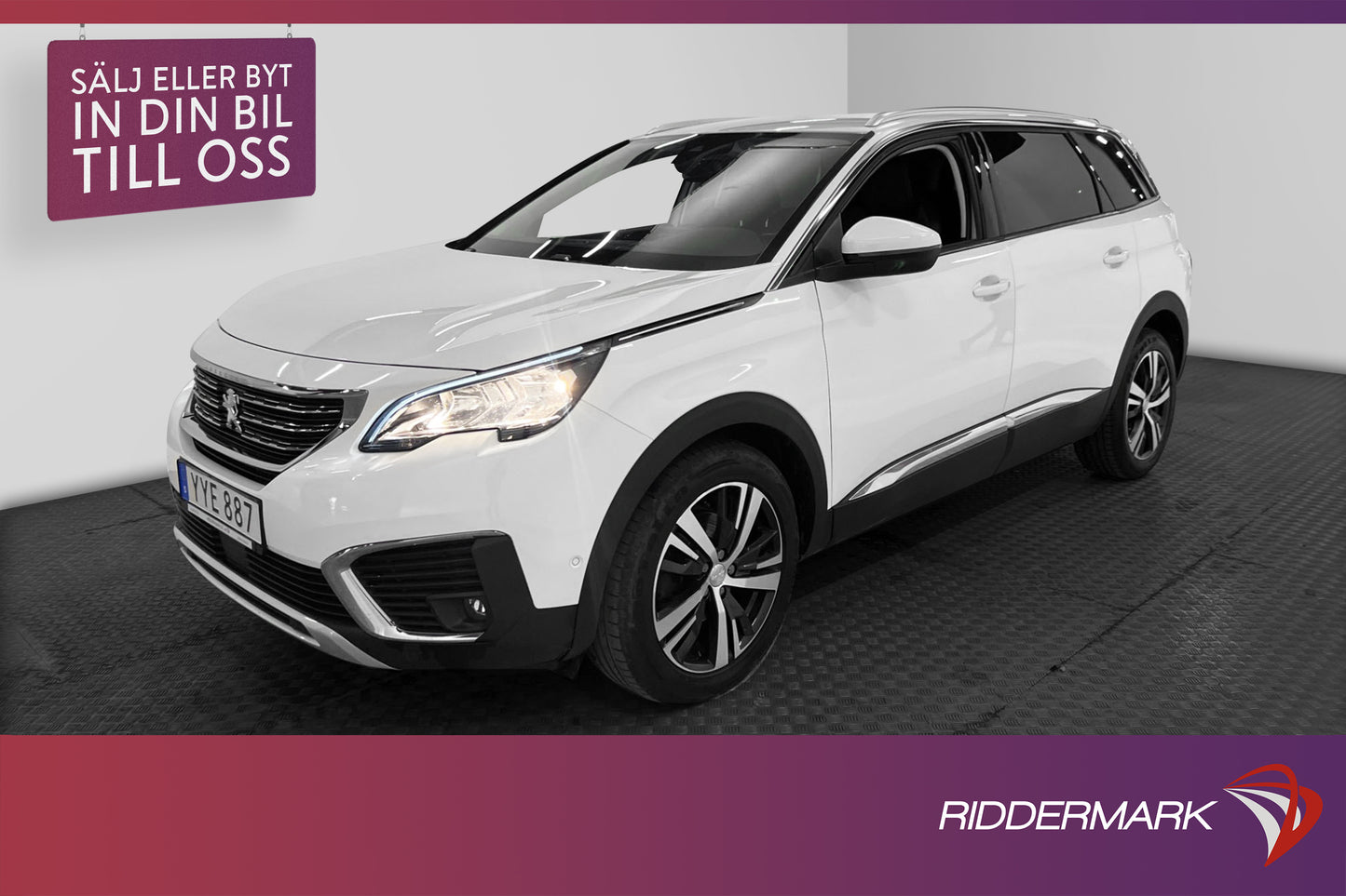 Peugeot 5008 SUV 1.2 PureTech 130hk 7-Sits Carplay