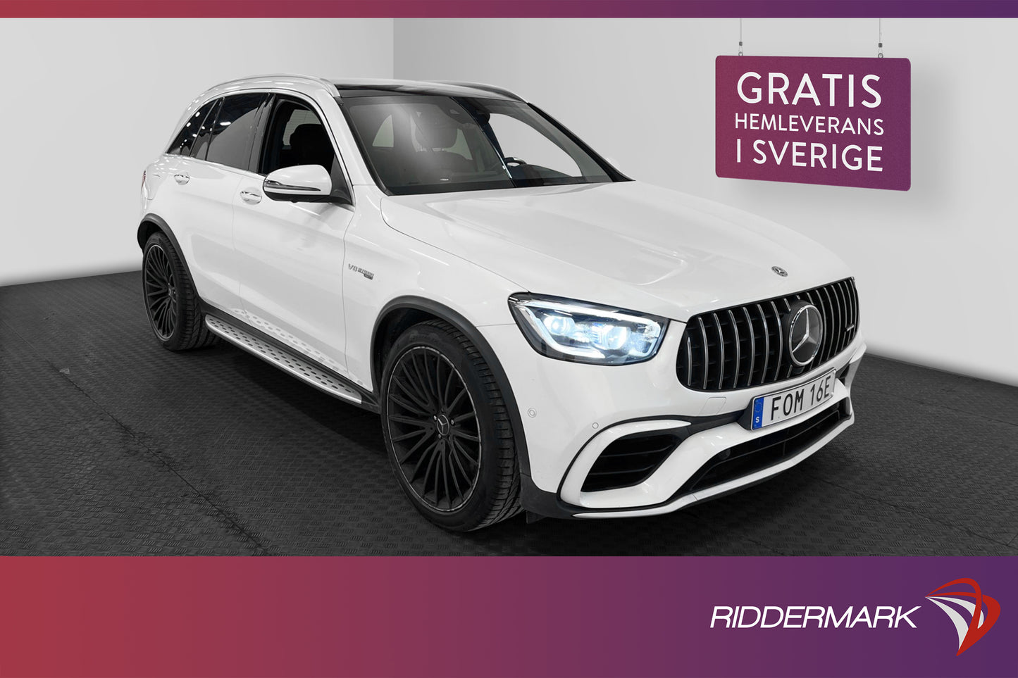 Mercedes-Benz GLC 63 S 4M 510hk  Burmester 360° Navi Pano