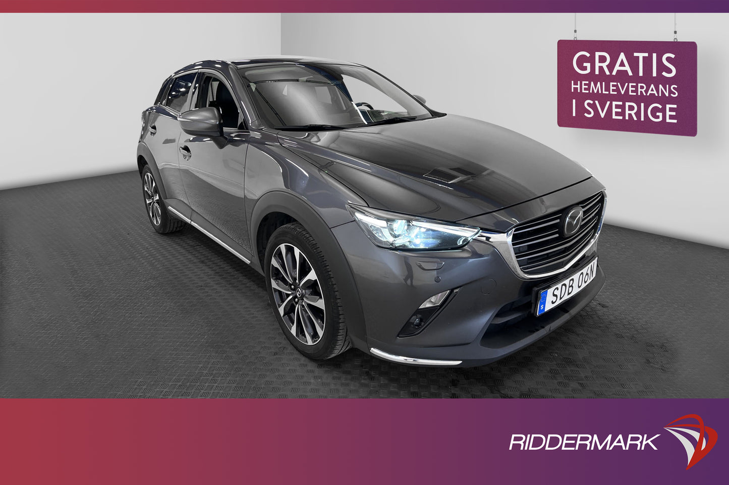 Mazda CX-3 2.0 150hk AWD Optimum BOSE B-Kamera HUD Skinn