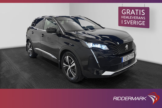 Peugeot 3008 GT HYBRID4 Plug-in AWD 300hk Pano Drag MOMS