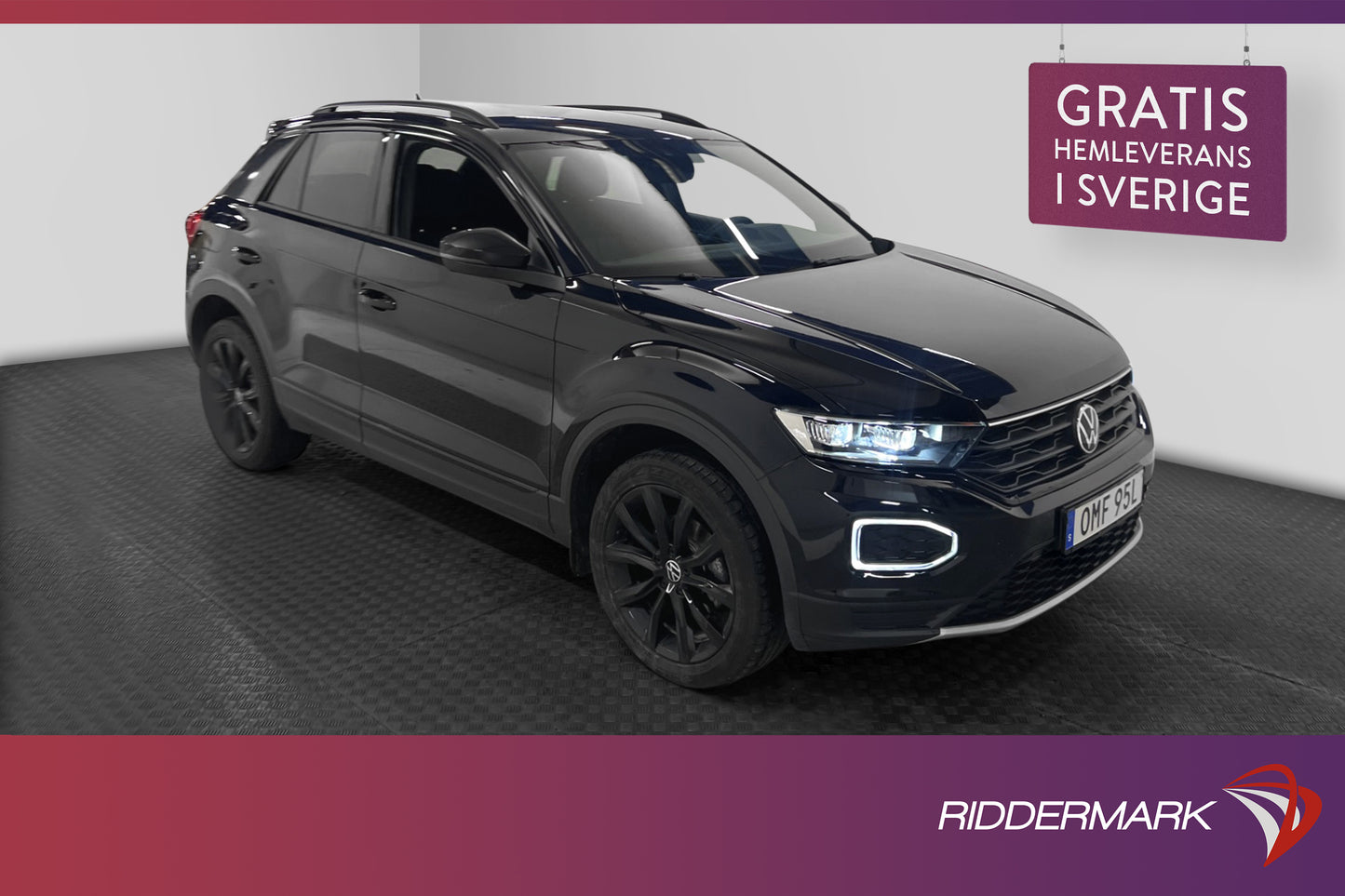 Volkswagen T-Roc 1.5 TSI 150hk BLACK Cockpit Värmare Drag