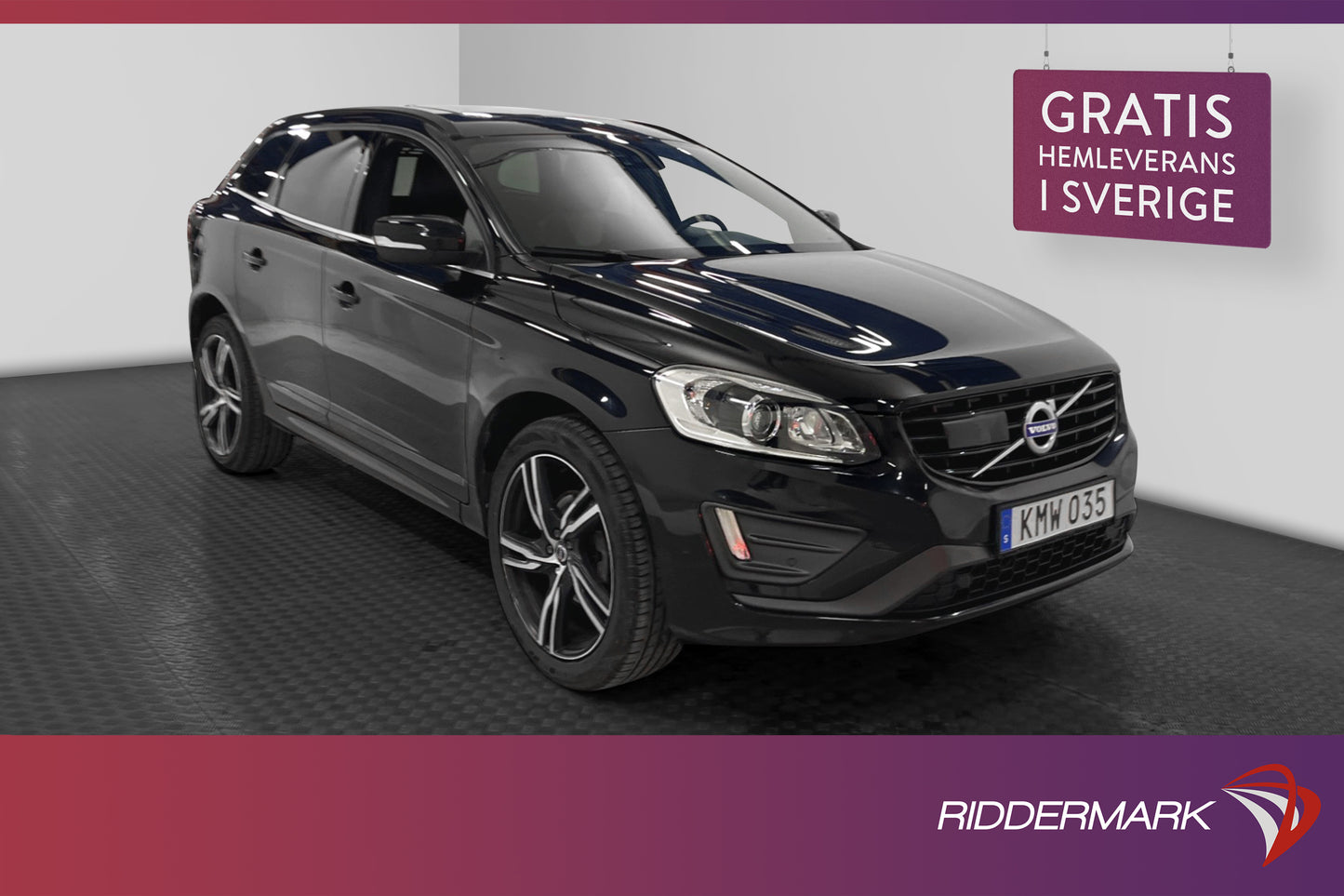 Volvo XC60 D4 AWD 190hk R-design D-värm H/K Pano B-kam VOC