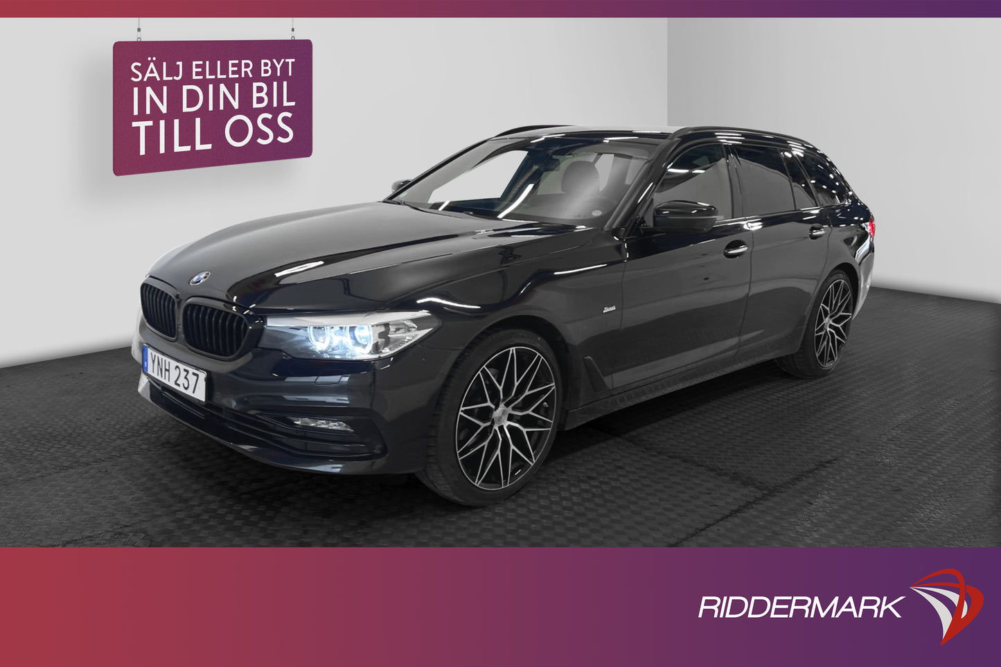 BMW 520 d 190hk xDrive Sport Line DVärm HiFi Skinn Navi 360°