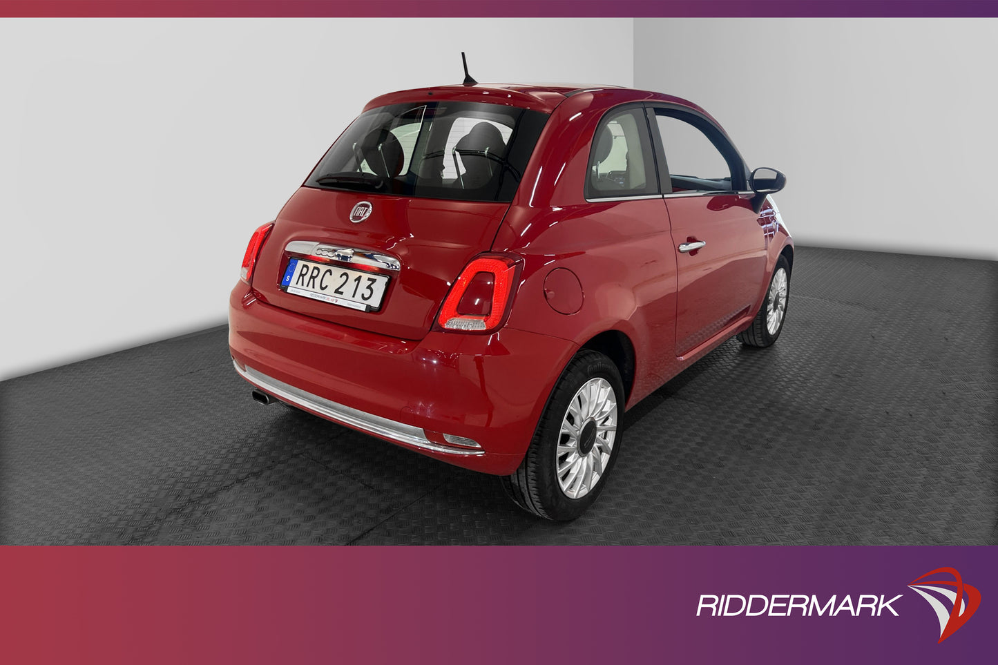 Fiat 500 1.2 8V 69hk Lounge Glastak Välservad 0,61l/mil