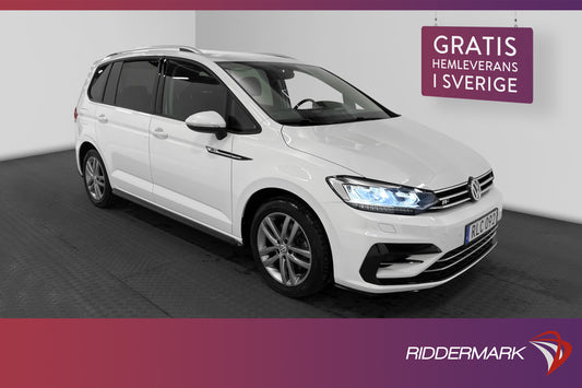 Volkswagen Touran 1.4 150hk R-Line Kamera 7-Sits Välservad