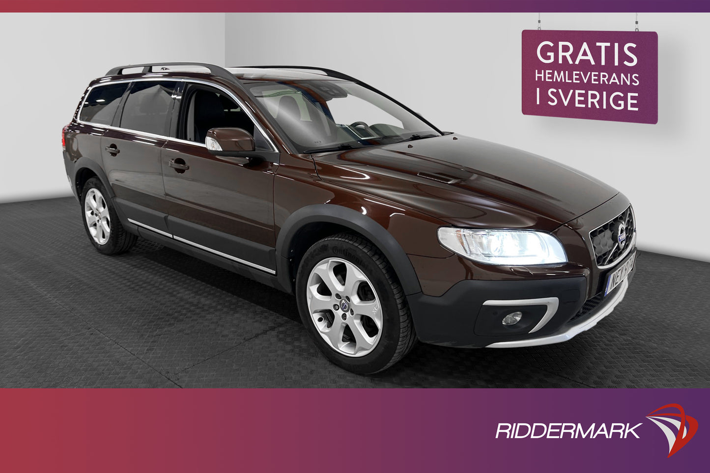 Volvo XC70 D4 AWD Summum VOC Dragkrok Navi Fullservad 181hk