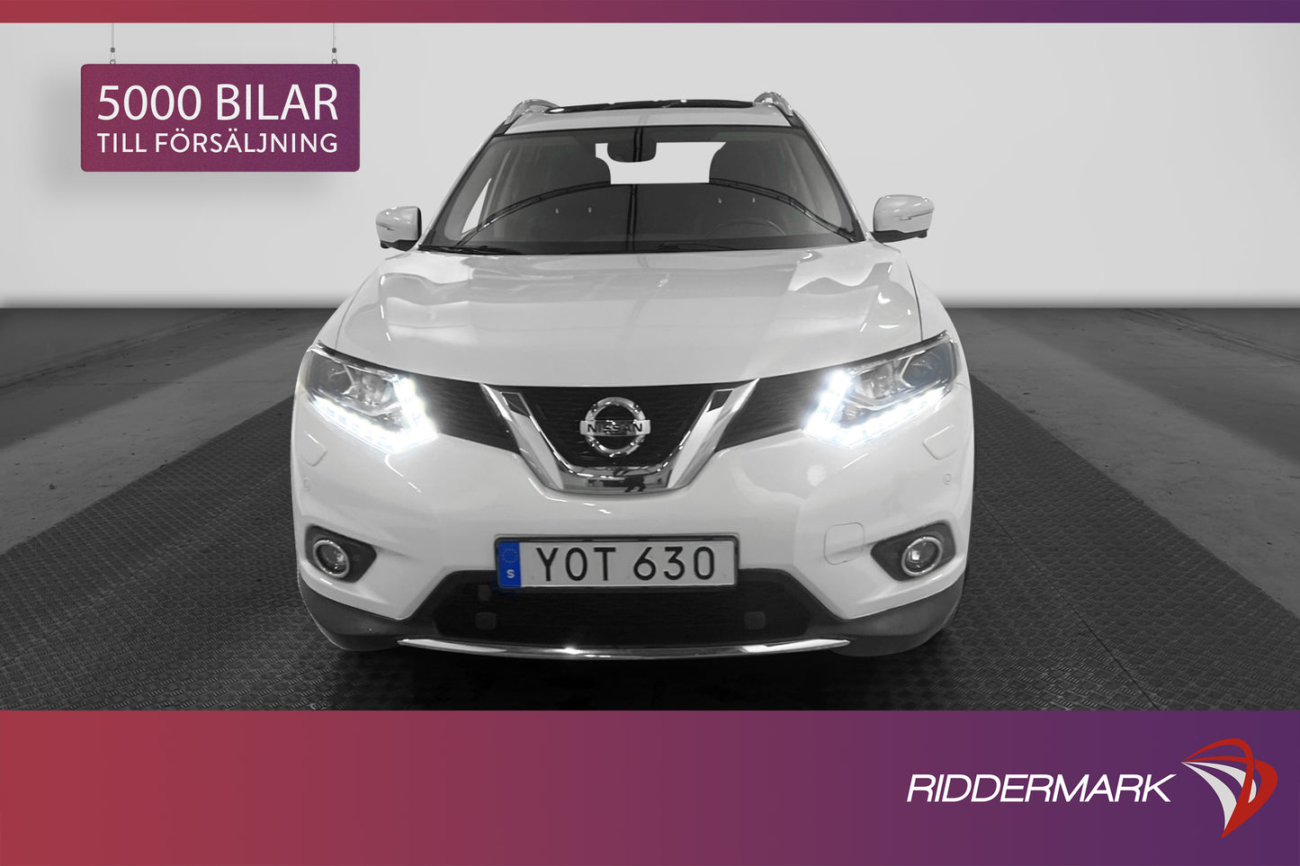 Nissan X-Trail 1.6 dCi 130hk Tekna 360° Pano Keyless Drag