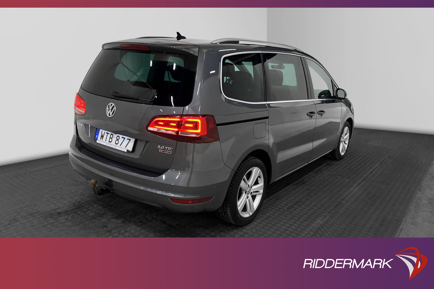 Volkswagen Sharan 2.0 TDI 4M 7-Sits Premium D-värme B-kamera