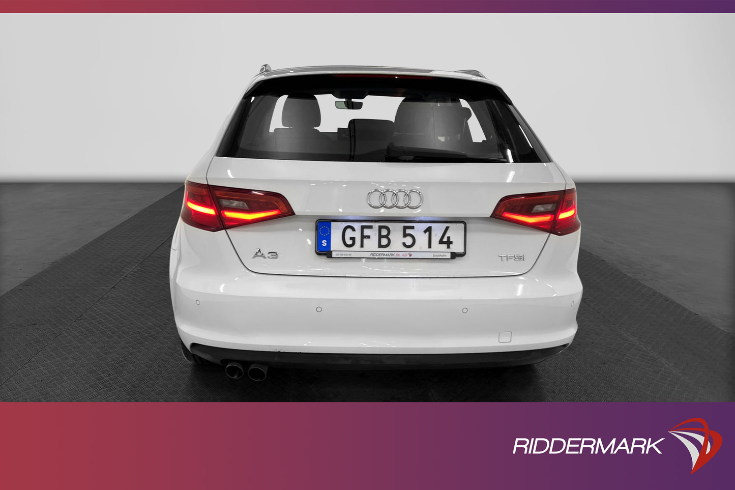 Audi A3 Sportback 1.4 TFSI  125hk P-sensorer 0.49l/mil