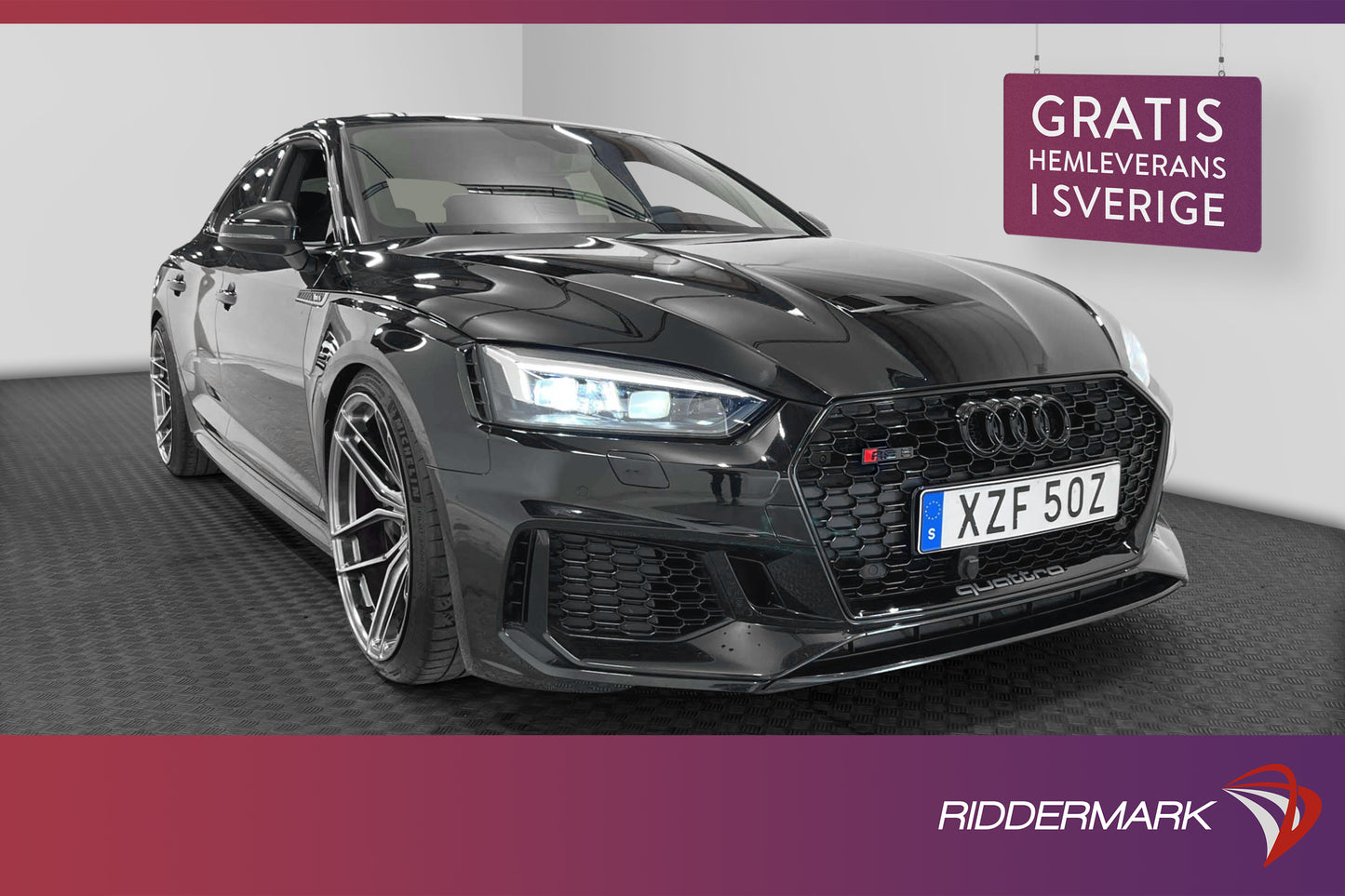 Audi RS 5 2.9 V6 TFSI quattro 450hk Cockpit B&O Sportavgas