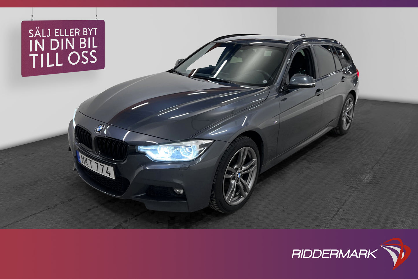 BMW 320d xDrive 190hk M Sport HiFi Navi Rattvärme Drag