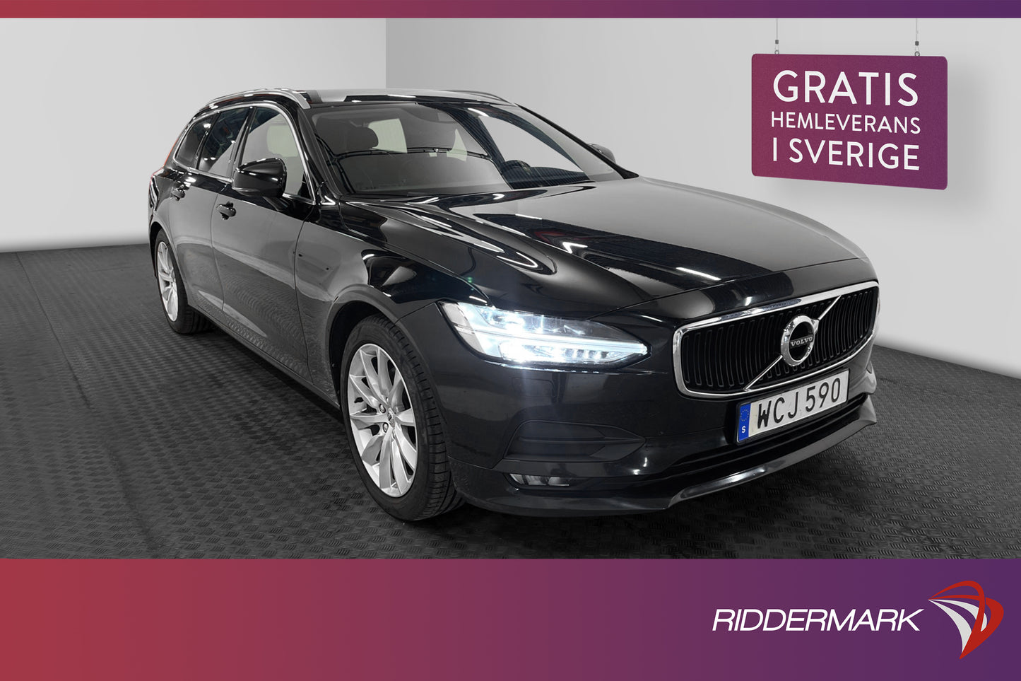 Volvo V90 D3 150hk Advanced VOC Värmare Drag Navi Sensorer