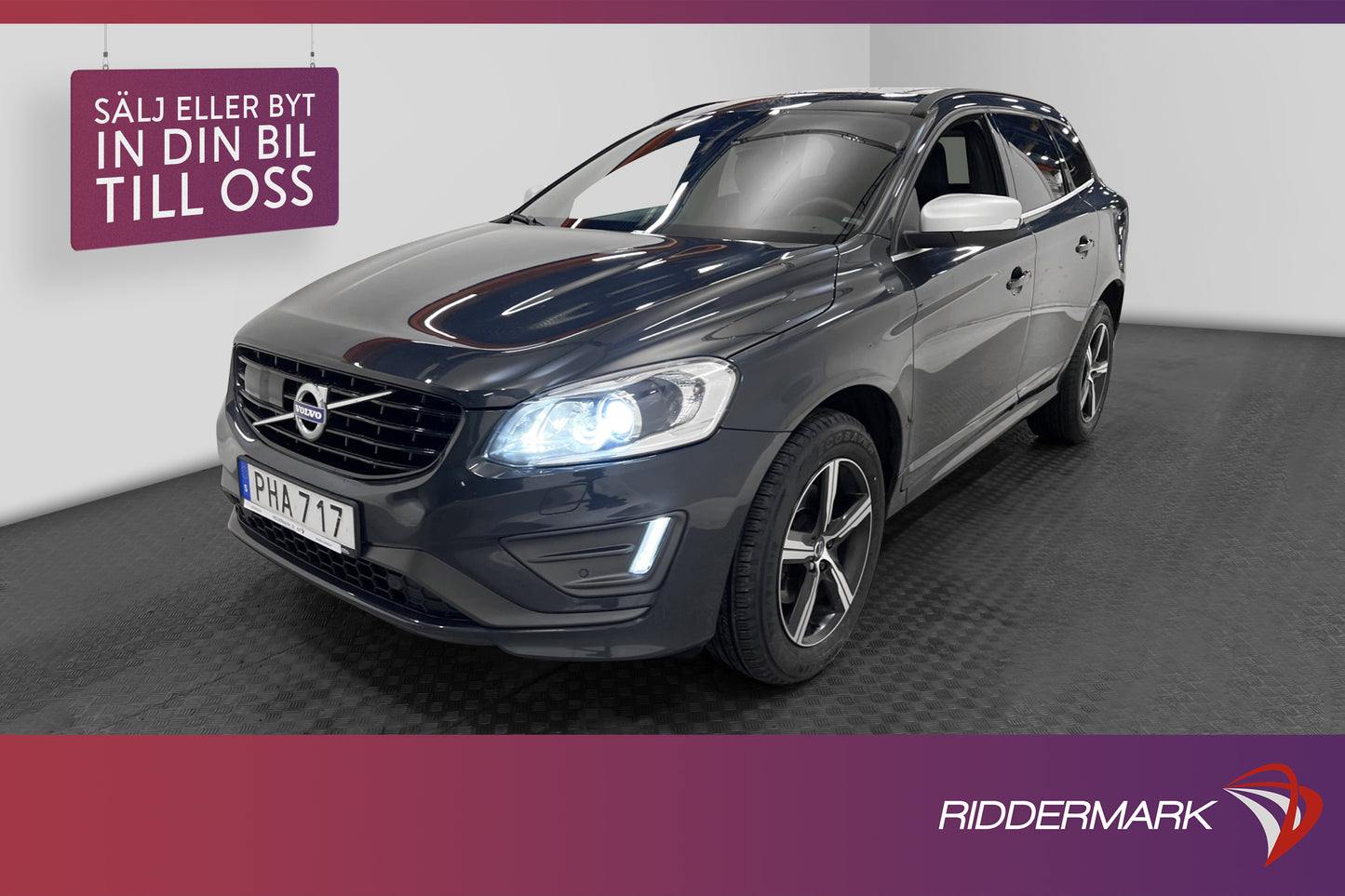 Volvo XC60 D4 190hk AWD Classic R-Design D-värm VOC B-kamera