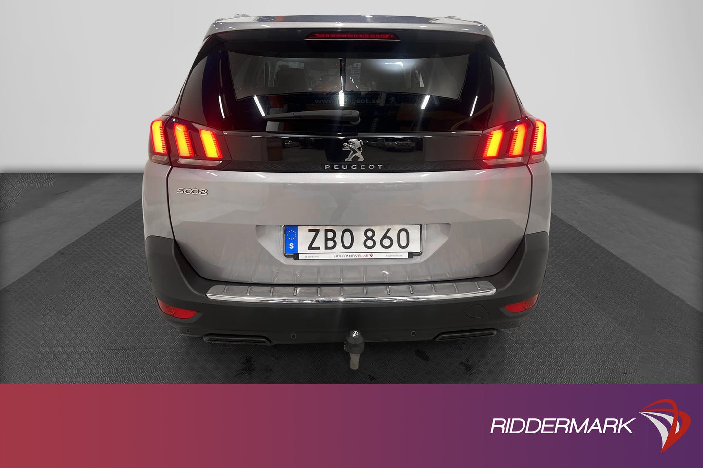 Peugeot 5008 1.2  7-Sits 1 Brukare Halvskinn Drag Lågskatt