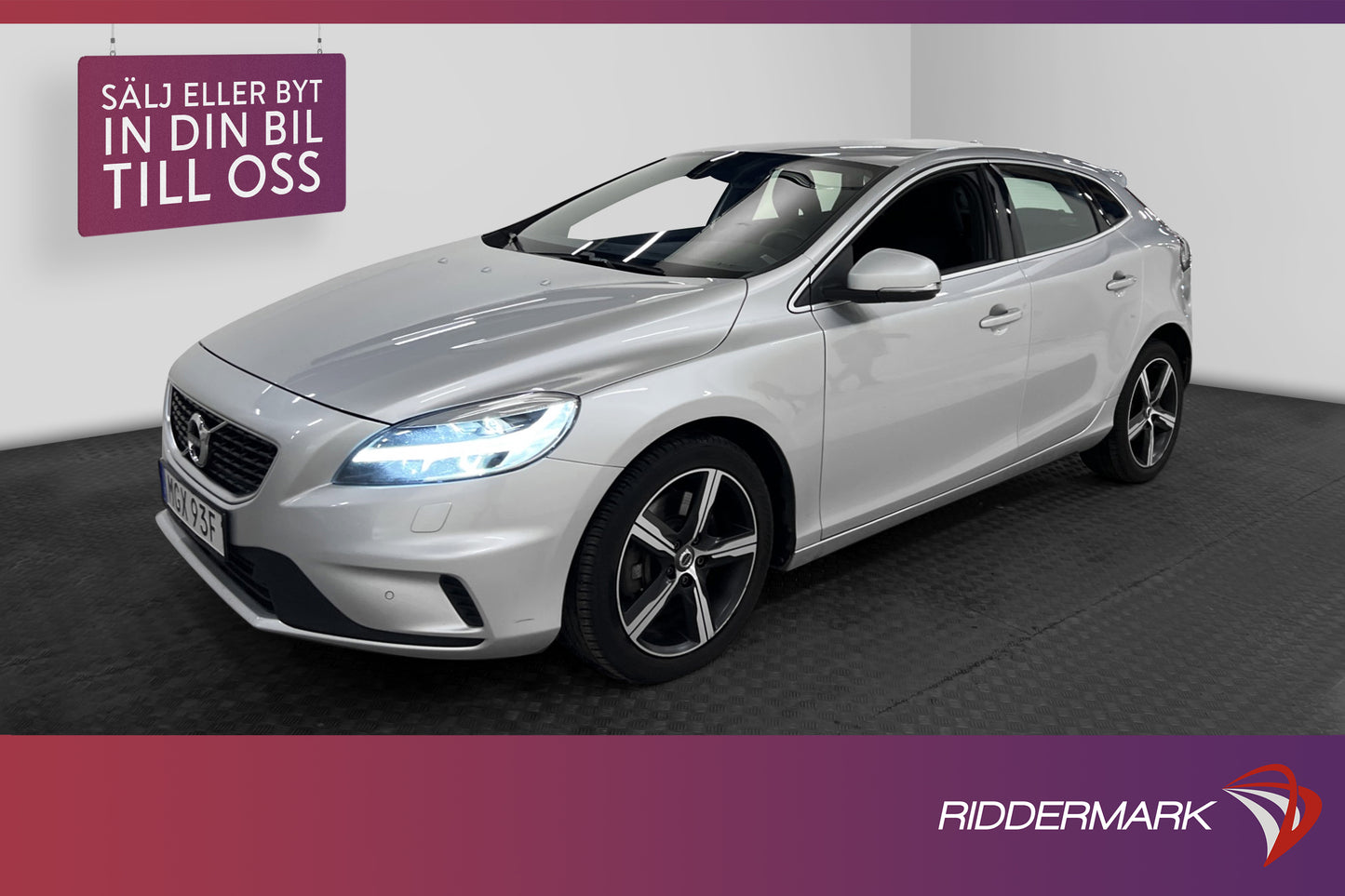 Volvo V40 D3 150hk R-Design D-värm VOC 0.53l/mil