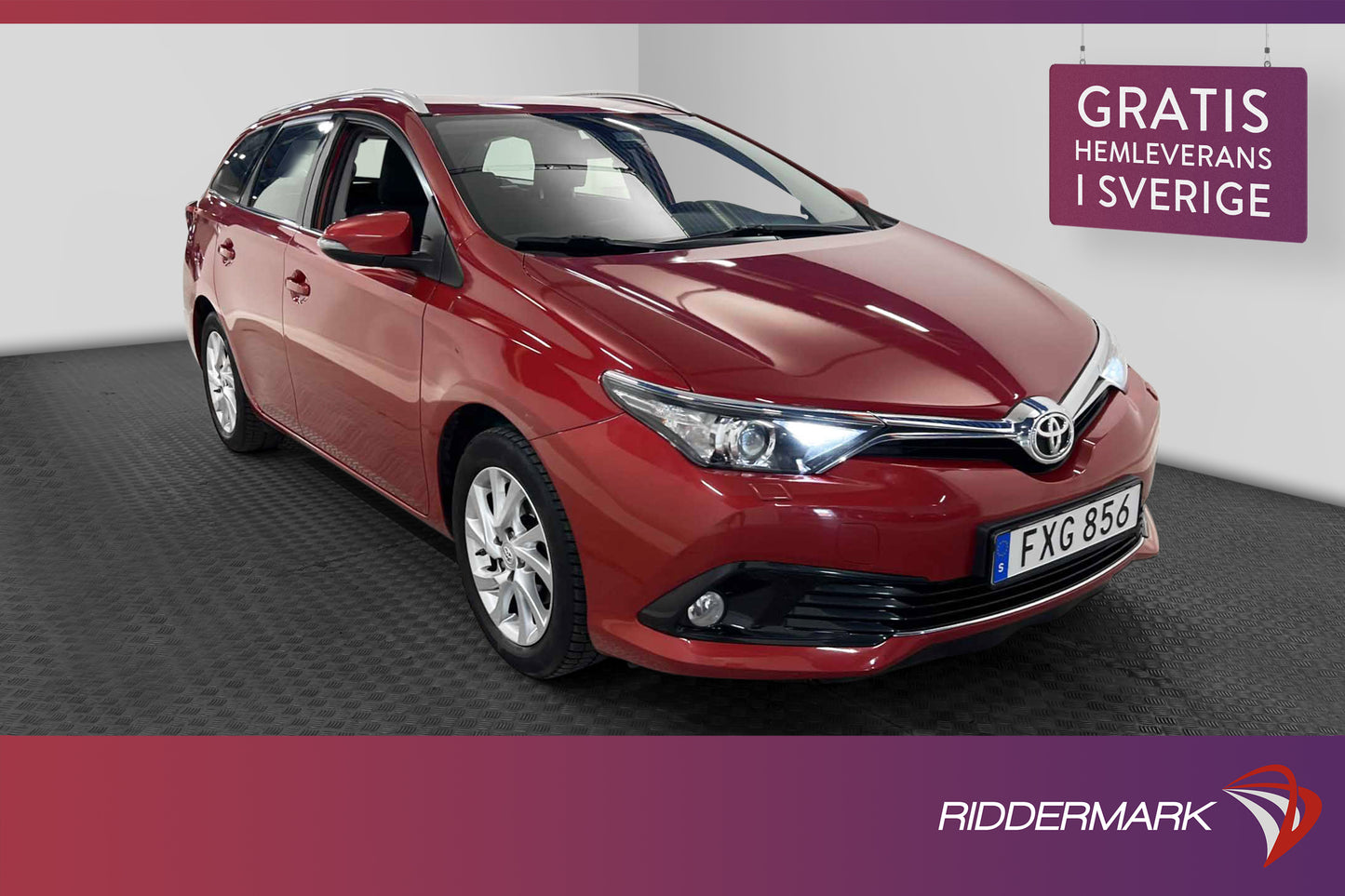 Toyota Auris TS 1.2T 116hk M/K-Värmare B-Kamera 822kr Skatt