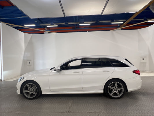 Mercedes-Benz C 220d 170hk AMG Pano Skinn Drag P-sensorer