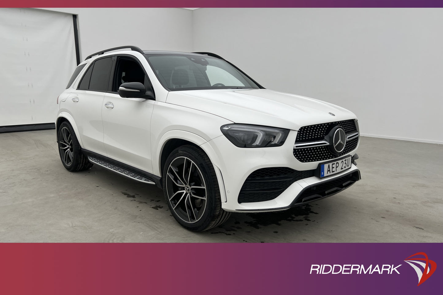 Mercedes-Benz GLE 400 d 4M 330hk AMG Pano Luft Burm 360 MOMS