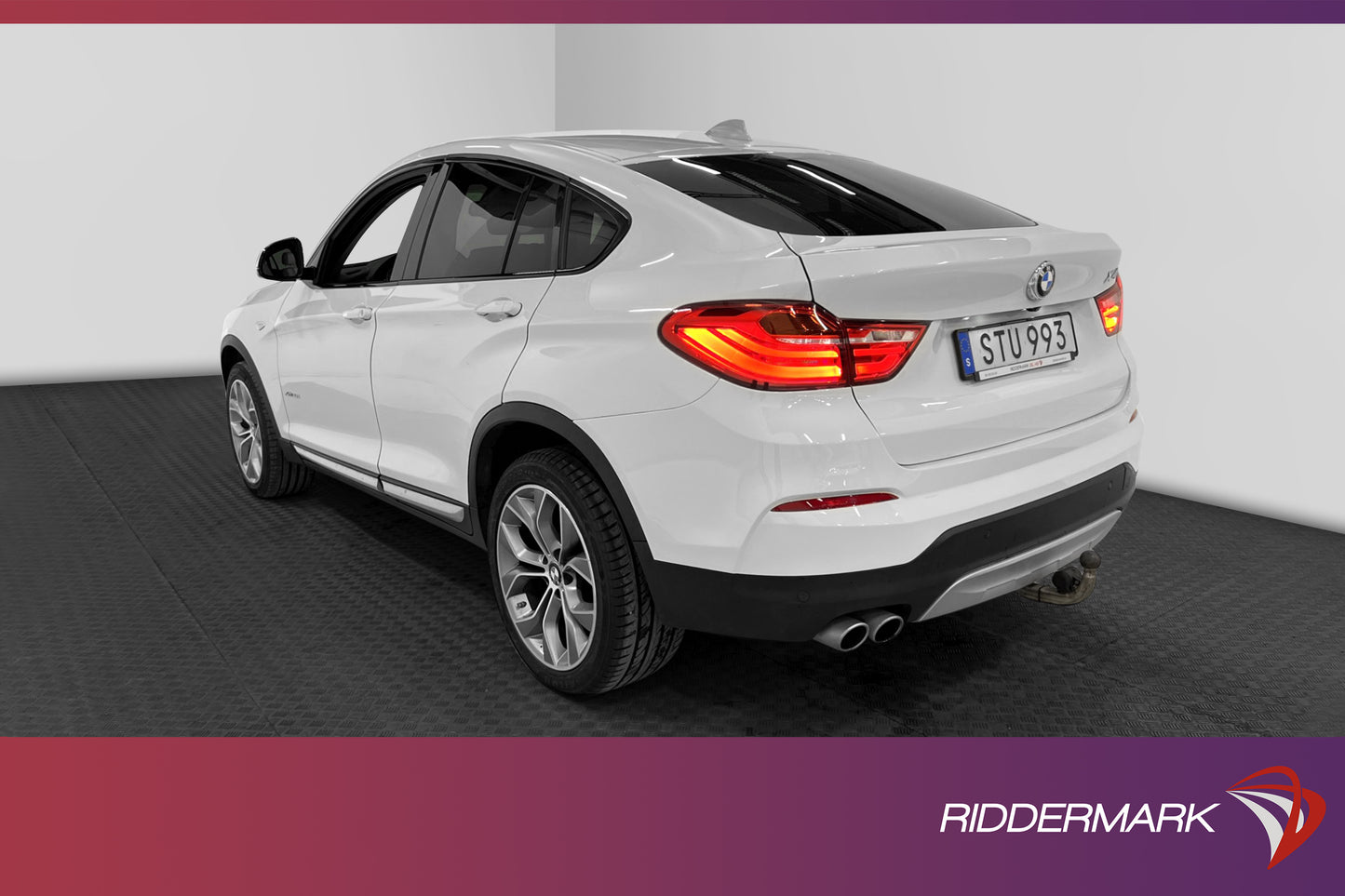 BMW X4 xDrive30d 258hk Steptronic H/K Navi D-värm Skinn Drag