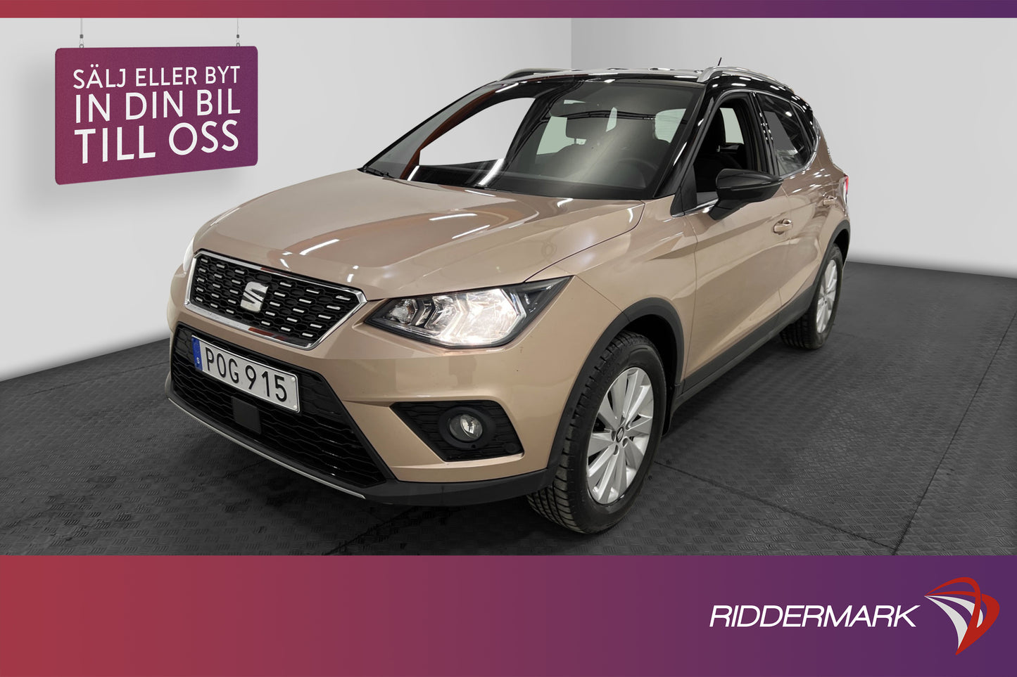 SEAT Arona 1.0 TSI 115hk Xcellence Kamera Välservad 0,6l/mil