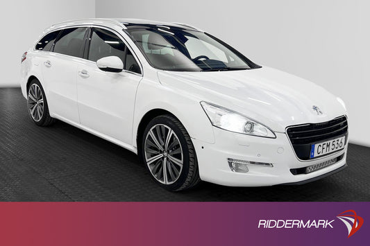 Peugeot 508 SW 2.2 HDi 204hk Pano Drag HUD Navi Välservad